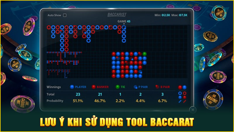 lưu ý khi sử dụng tool baccarat lưu ý khi sử dụng tool baccarat