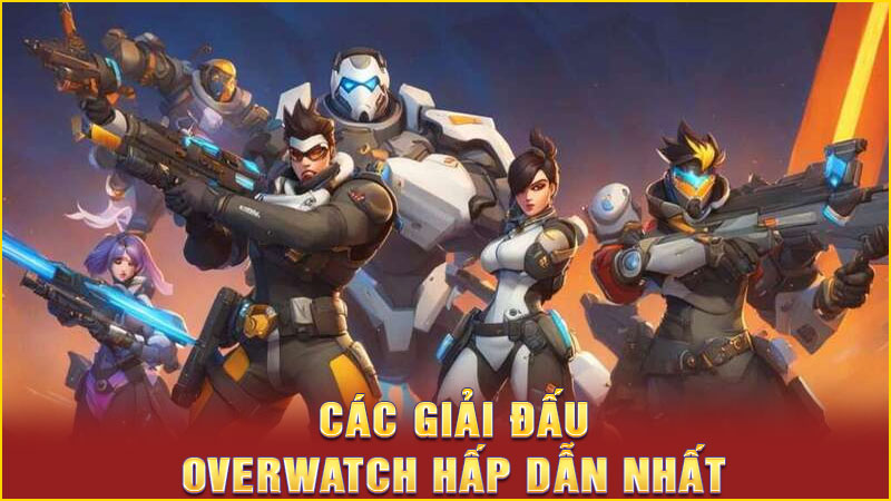 các giải đấu overwatch hấp dẫn nhất